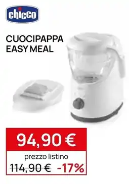 Prenatal Chicco cuocipappa easy meal offerta