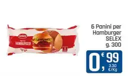 Ottimo Market Panini per Hamburger Selex offerta