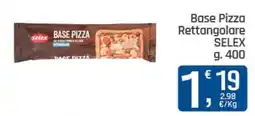 Ottimo Market Base Pizza Rettangolare SELEX offerta