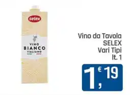 Ottimo Market Vino bianco italiano Selex offerta