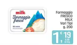 Ottimo Market Formaggio fresco milk offerta