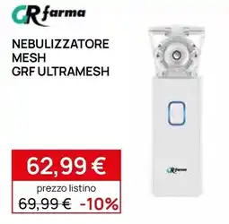 Prenatal Nebulizzatore mesh grf ultramesh offerta