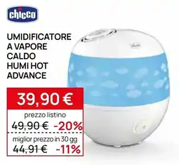 Prenatal Umidificatore a vapore caldo Humi Hot Advance offerta