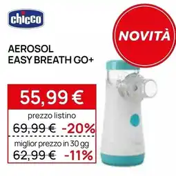 Prenatal Chicco Aerosol Easy Breath Go+ offerta
