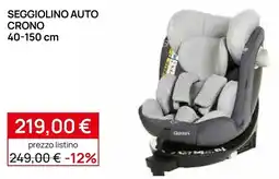 Prenatal Seggiolino auto Crono offerta