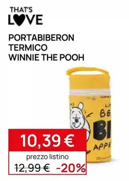 Prenatal Portabiberon termico Winnie the Pooh offerta