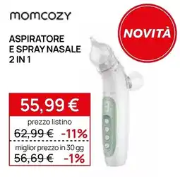 Prenatal Momcozy Aspiratore e spray nasale 2 in 1 offerta