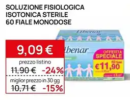 Prenatal Soluzione fisiologica isotonica sterile Libenar offerta