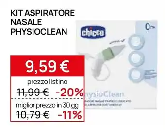 Kit aspiratore nasale Physioclean
