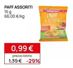 Prenatal Paff assoriti Plasmon offerta