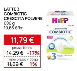 Prenatal HiPP Latte 3 Combiotic offerta