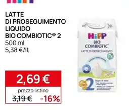 Prenatal HiPP Bio Combiotic Latte di proseguimento offerta