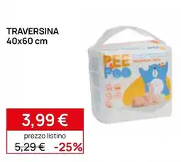 Prenatal Traversina Pee & Poo offerta