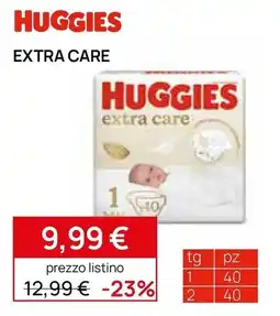 Prenatal Huggies extra care offerta