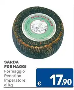C+C Cash and Carry Sarda Formaggi Formaggio Pecorino Imperatore offerta