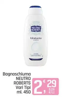 Ottimo Market Bagnoschiuma NEUTRO ROBERTS offerta