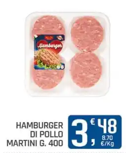 Ottimo Market Hamburger di pollo Martini offerta