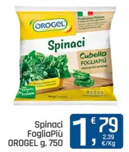 Ottimo Market Spinaci FogliaPiù OROGEL offerta