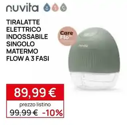 Prenatal Tiralatte elettrico indossabile singolo matermo flow a 3 fasi offerta