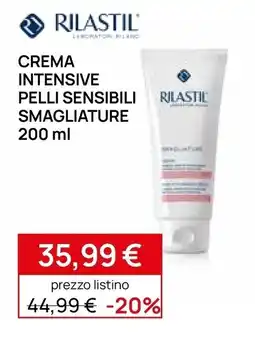 Prenatal Rilastil crema intensiva pelli sensibili smagliature offerta