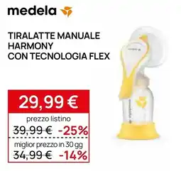 Prenatal Tiralatte manuale Harmony con tecnologia Flex offerta