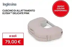 Prenatal Inglesina Cuscino di allattamento Elysia™ Delicate Pink offerta