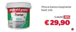 Bricocenter Pittura bianca traspirante fresh offerta