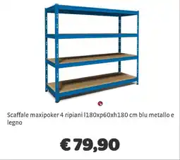Bricocenter Scaffale maxipoker offerta