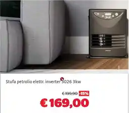 Bricocenter Stufa petrolio elettr. inverter 3026 offerta
