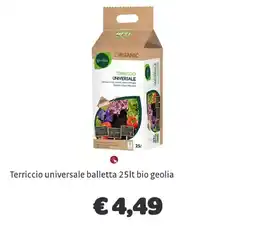Bricocenter Terriccio universale bio geolia offerta