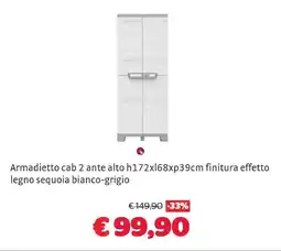 Bricocenter Armadietto cab 2 ante alto offerta