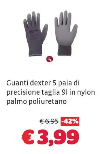 Guanti dexter