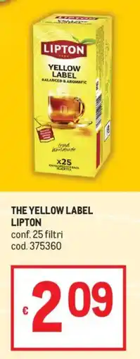 Metro The Yellow Label Lipton offerta