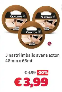 Bricocenter Nastri imballo avana axton offerta