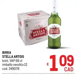 Metro Birra Stella Artois offerta