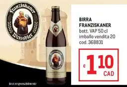 Metro Birra Franziskaner offerta