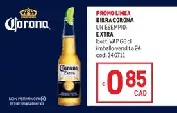 Metro Birra Corona Extra offerta