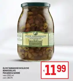 Metro Olive taggiasche in olio evo denocciolate Piccardo & Savorè offerta