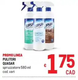 Metro Pulitori Quasar offerta