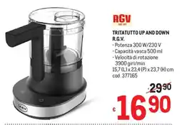 Metro Tritatutto up and down R.G.V. offerta