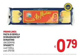 Metro Pasta di semola di Gragnano IGP di Martino offerta
