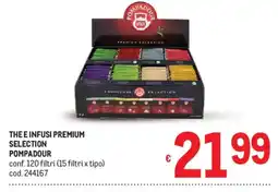 Metro The e infusi premium selection pompadour offerta