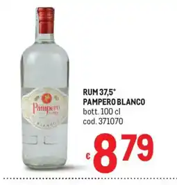 Metro Rum Pampero Blanco offerta