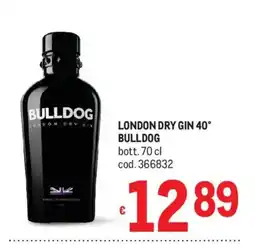 Metro Bulldog London Dry Gin offerta