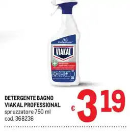 Metro Detergente bagno Viakal Professional offerta