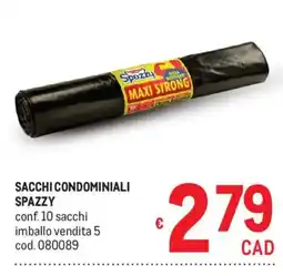 Metro Sacchi condominiali Spazzy offerta