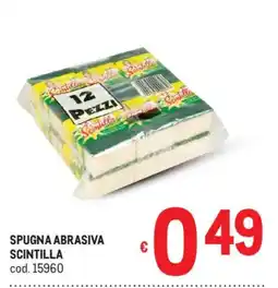 Metro Spugna abrasiva Scintilla offerta