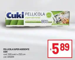 Metro Pellicola super aderente Cuki offerta