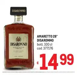 Metro Amaretto 28° Disaronno offerta