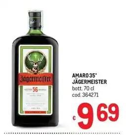 Metro Jägermeister offerta